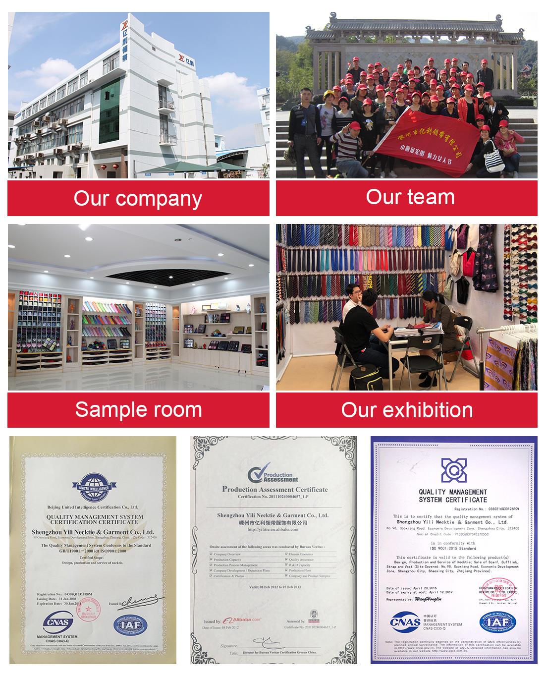 Shengzhou YILI Necktie & Îmbrăcăminte Co, Ltd Expozitie.jpg