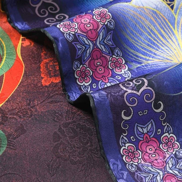 Oversized Silk Bandana